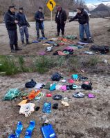 Rastrillaron la Ruta 40 y recuperaron elementos vinculados a robos en Chapelco