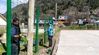 El Municipio retomó las obras de mejoramiento de tres playones deportivos