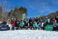 160 jóvenes deportistas de toda la provincia disfrutaron de la nieve en San Martín de los Andes
