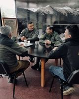 El Parque Nacional Lanín y Gendarmería coordinan acciones para la temporada de verano