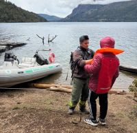 Rescataron a un niño de 13 años que se perdió en un sendero del Nahuel Huapi